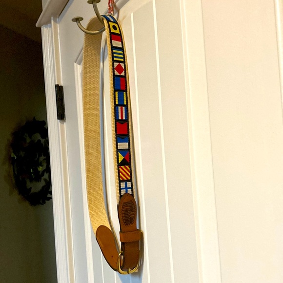 zepplin Other - Zeppelin Unisex Belt Code Flags Sz 38